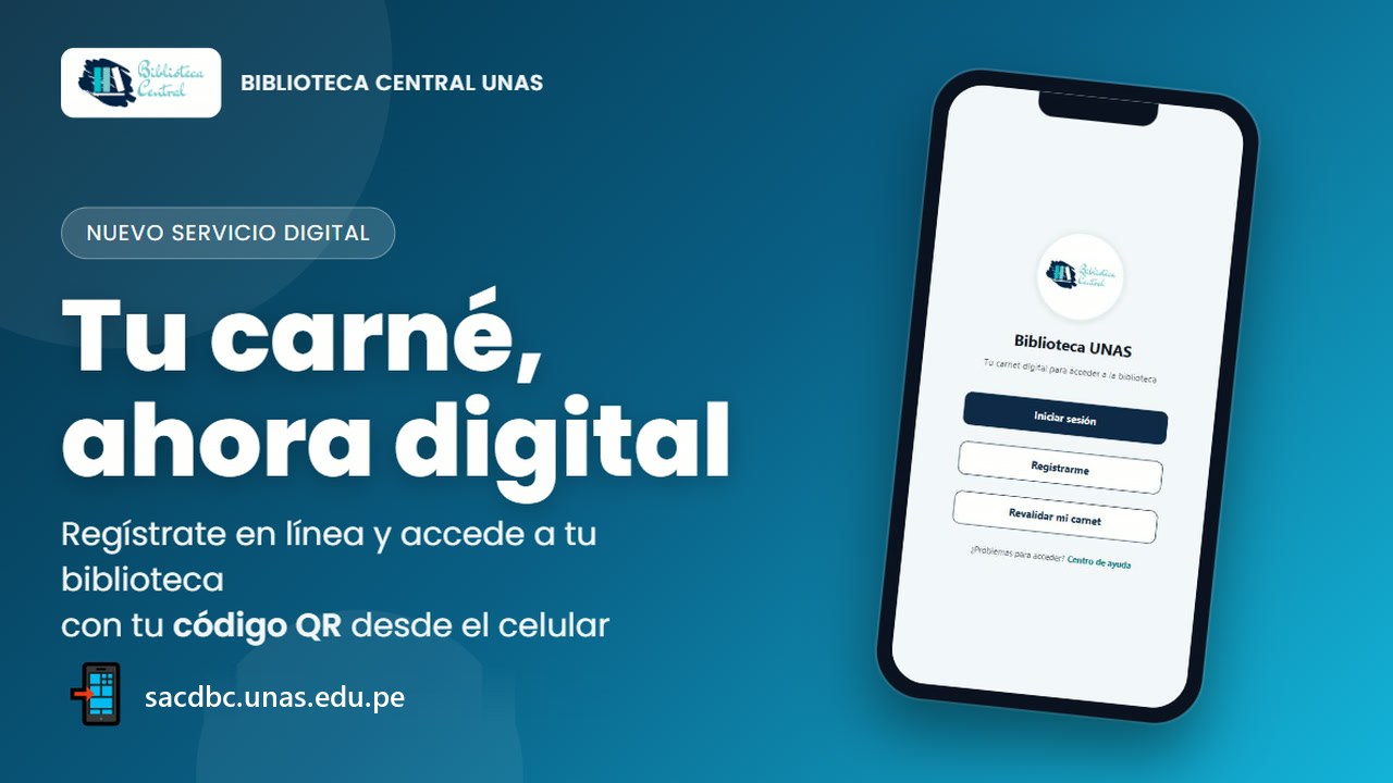 Tu carné de biblioteca ahora es digital: regístrate en línea y accede con código QR